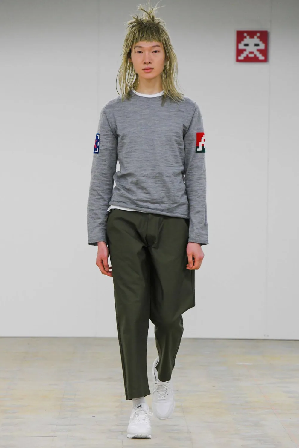 コムデギャルソンシャツ 2022年秋冬 LOOK 7