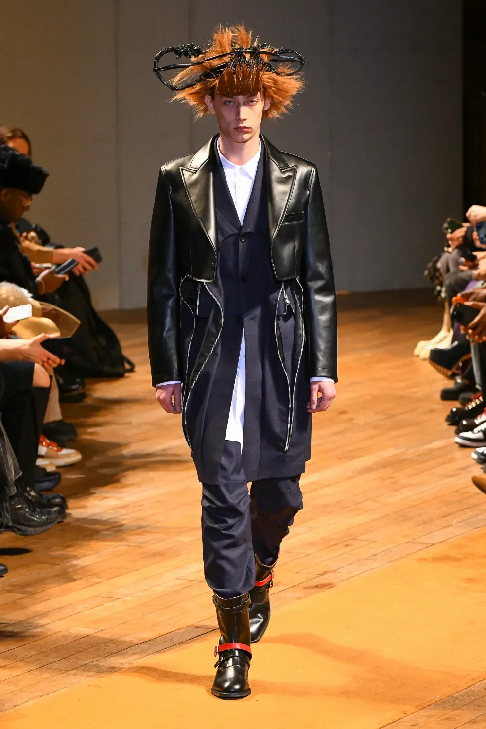 コムデギャルソンオムプリュス 2023年秋冬 LOOK 28