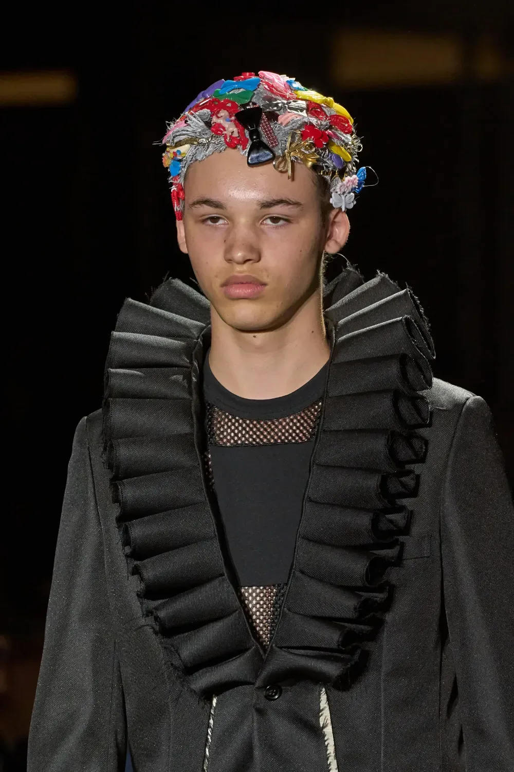 コムデギャルソンオムプリュス 2025年春夏 LOOK 5 / VIEW 2
