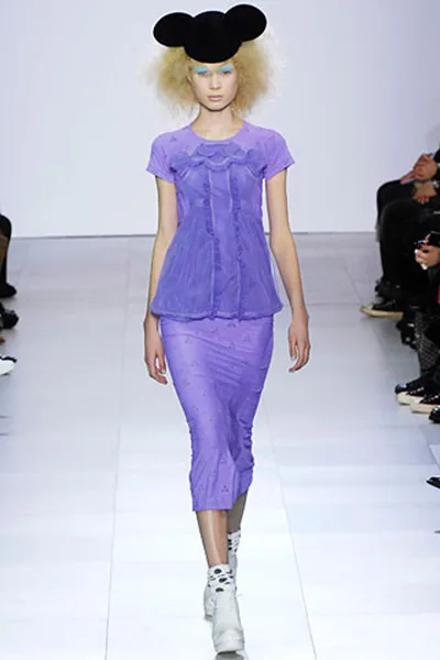 COMME des GARÇONS 2007 AWの同シーズン掲載写真。