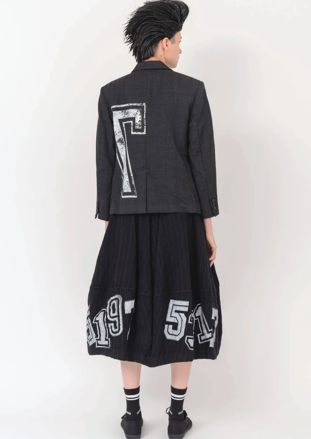 ブラックコムデギャルソン 2021年秋冬 LOOK 2