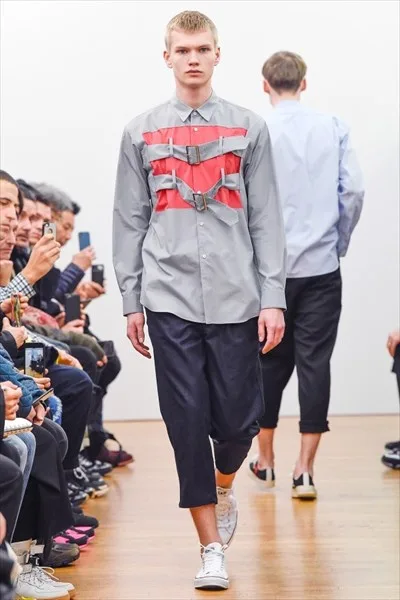 コムデギャルソンシャツ 2018秋冬 LOOK 6