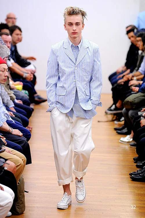 コムデギャルソンシャツ 2015春夏 LOOK 32