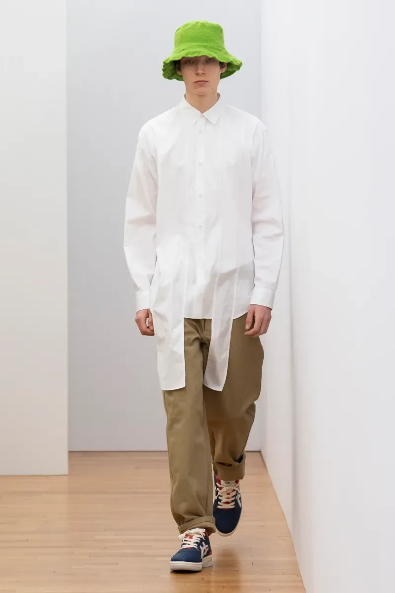 コムデギャルソンシャツ 2023年秋冬 LOOK 31