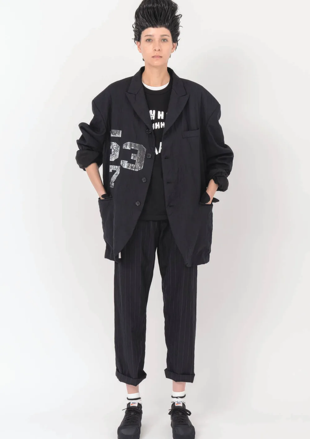 ブラックコムデギャルソン 2021年秋冬 LOOK 5