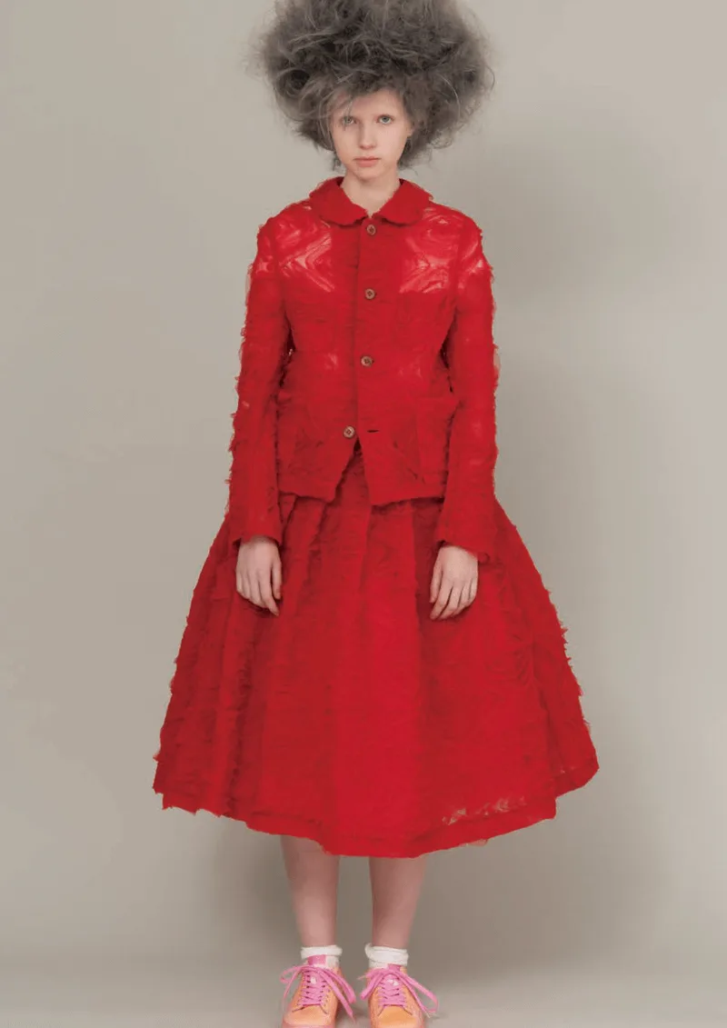 コムデギャルソンガール 2021春夏 LOOK 35