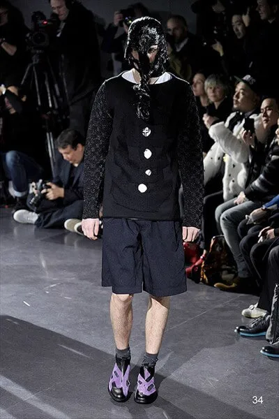 コムデギャルソンオムプリュス 2014秋冬 LOOK 34