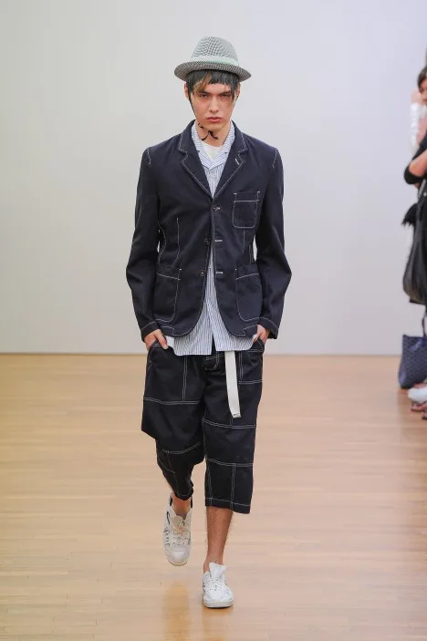 コムデギャルソンシャツ 2013春夏 LOOK 17