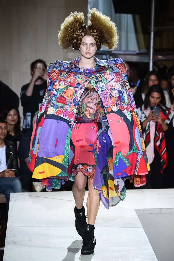 コムデギャルソン 2018春夏 LOOK 3