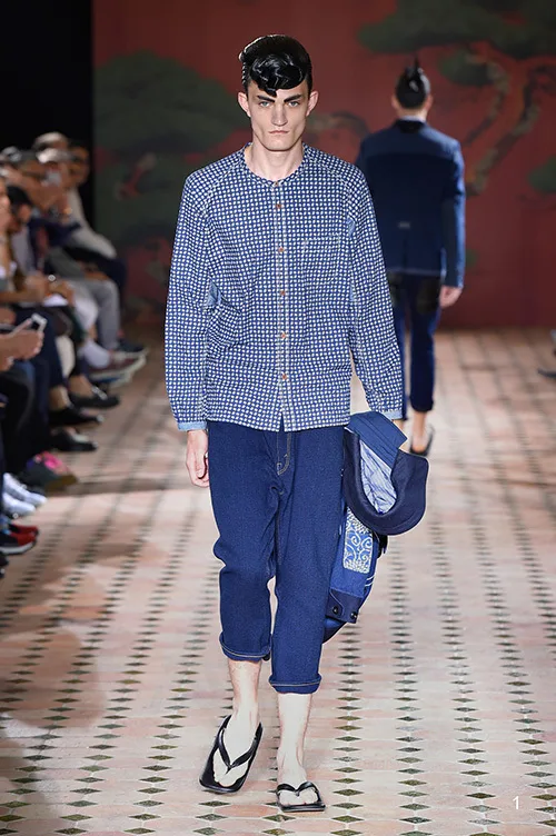 ジュンヤワタナベマン 2015春夏 LOOK 1 / VIEW 2