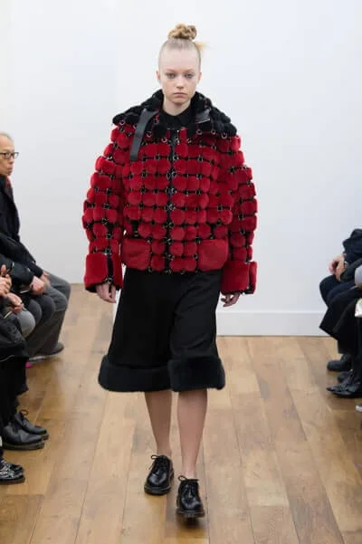noir kei ninomiya 2017 AWの同シーズン掲載写真。