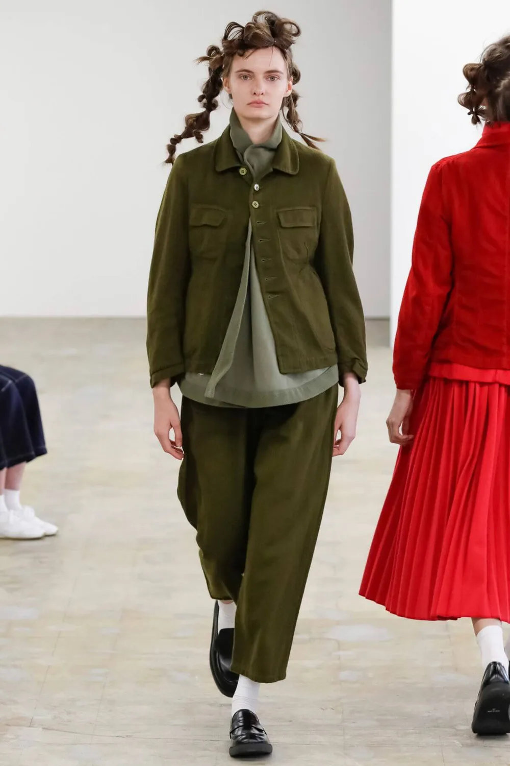 トリココムデギャルソン 2021年秋冬 LOOK 37
