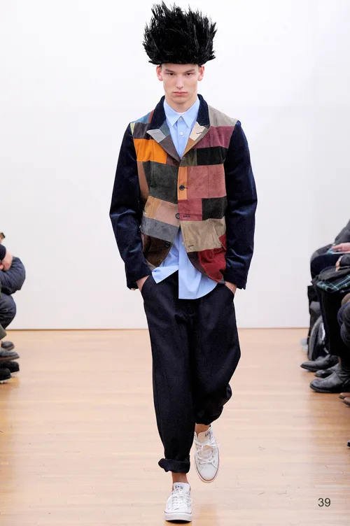 コムデギャルソンシャツ 2015秋冬 LOOK 39