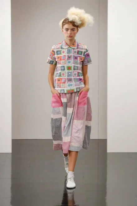 トリココムデギャルソン 2018春夏 LOOK 36
