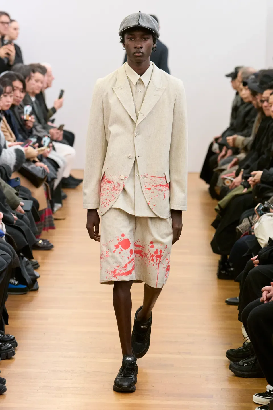 コムデギャルソンシャツ 2026年秋冬 LOOK 28