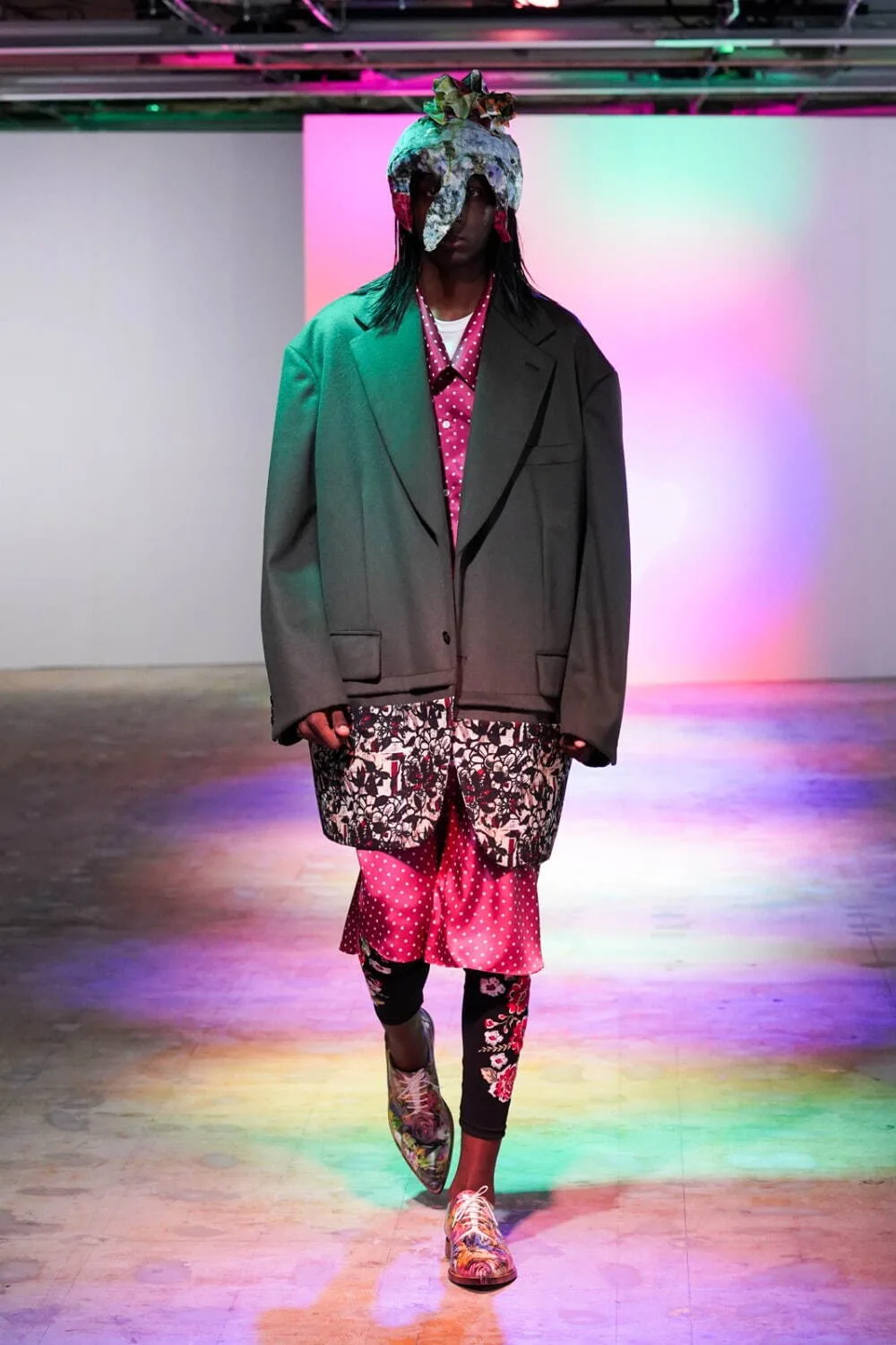 コムデギャルソンオムプリュス 2022年春夏 LOOK 6