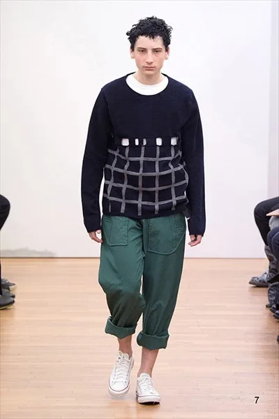 コムデギャルソンシャツ 2016秋冬 LOOK 7