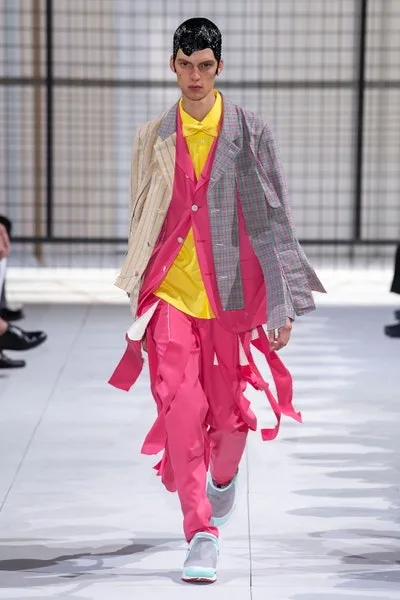 コムデギャルソンオムプリュス 2019春夏 LOOK 19