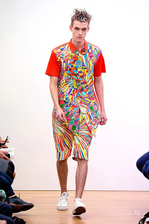 コムデギャルソンシャツ 2015春夏 LOOK 12