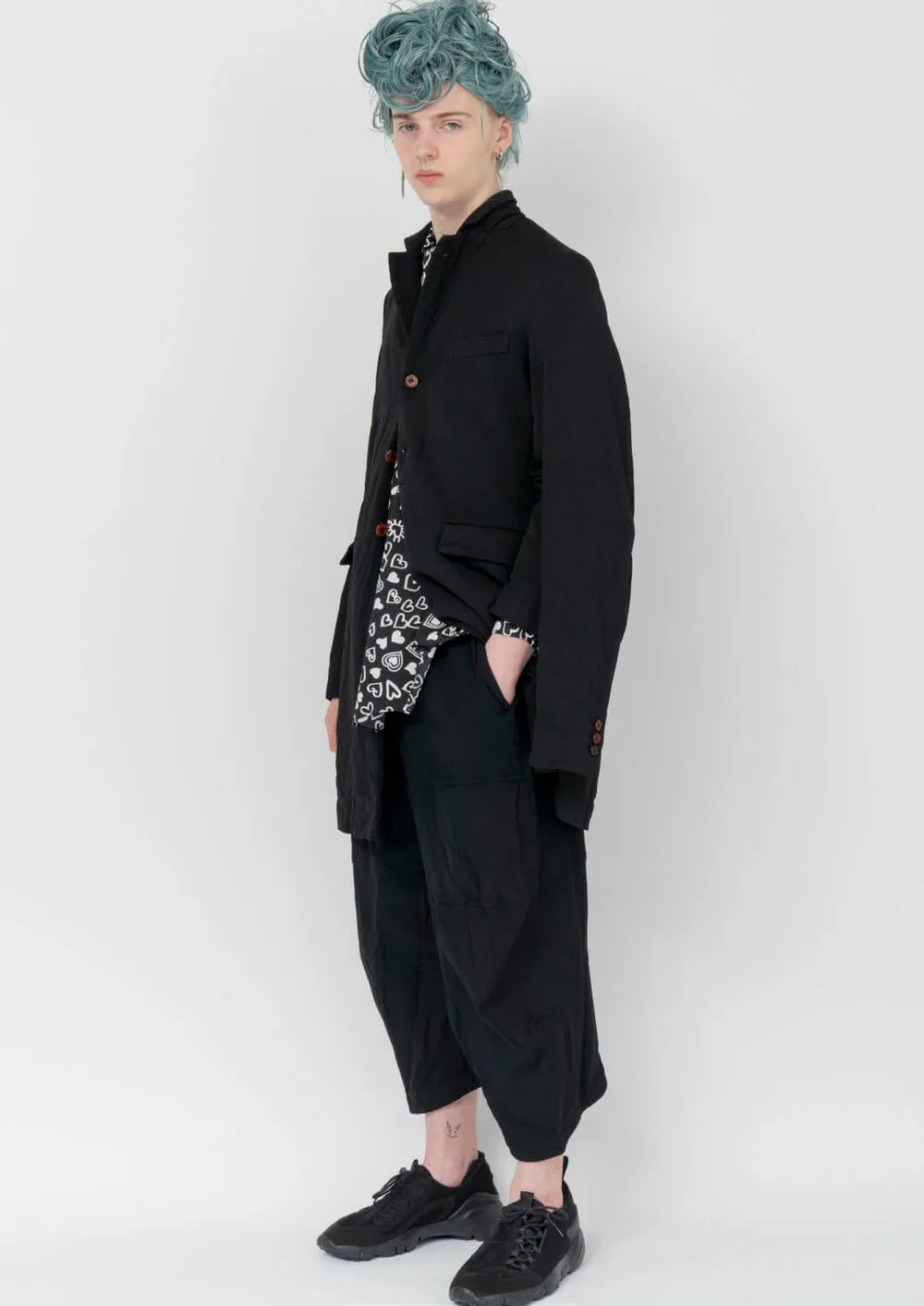 ブラックコムデギャルソン 2022年秋冬 LOOK 21