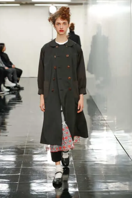 トリココムデギャルソン 2018秋冬 LOOK 33