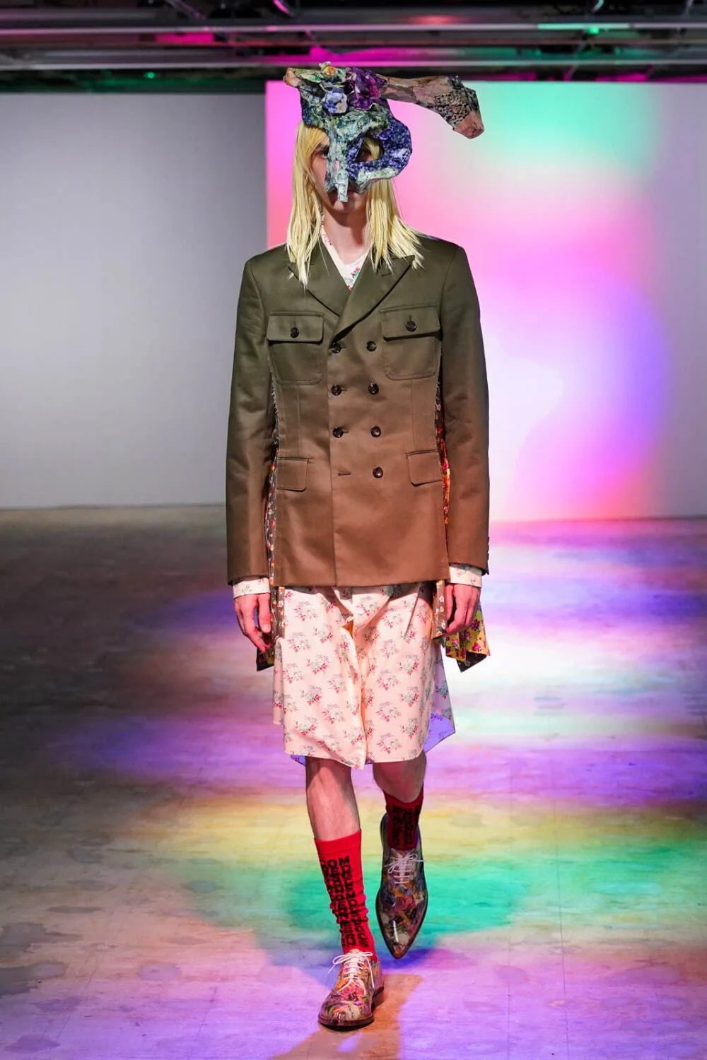コムデギャルソンオムプリュス 2022年春夏 LOOK 3