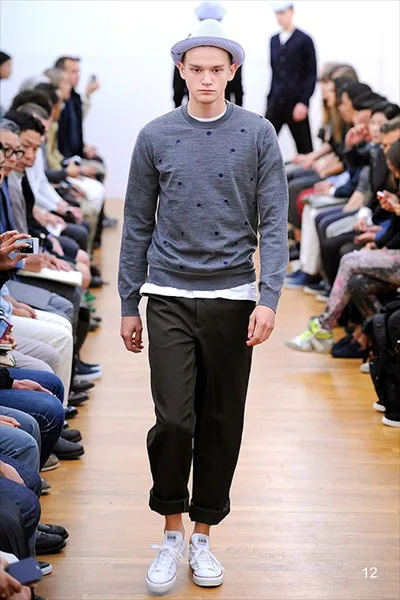 コムデギャルソンシャツ 2014春夏 LOOK 12