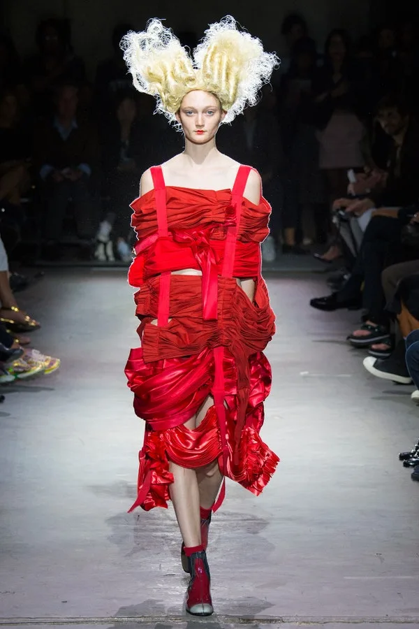 コムデギャルソン 2015春夏 LOOK 8