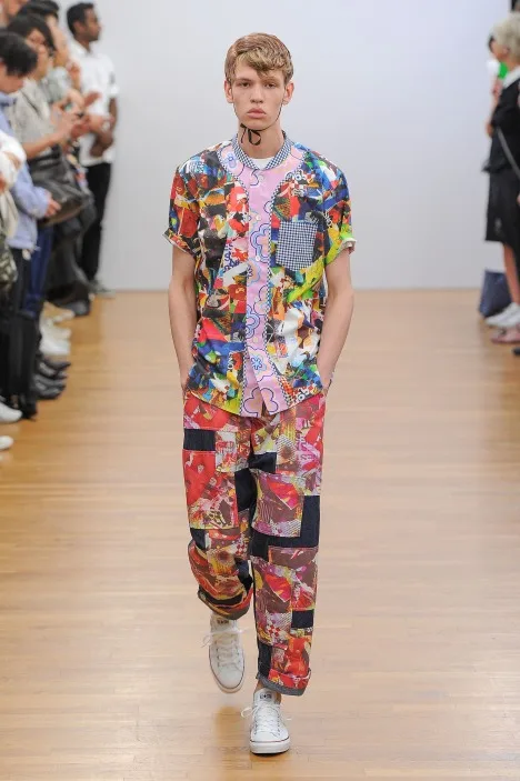 コムデギャルソンシャツ 2013春夏 LOOK 3