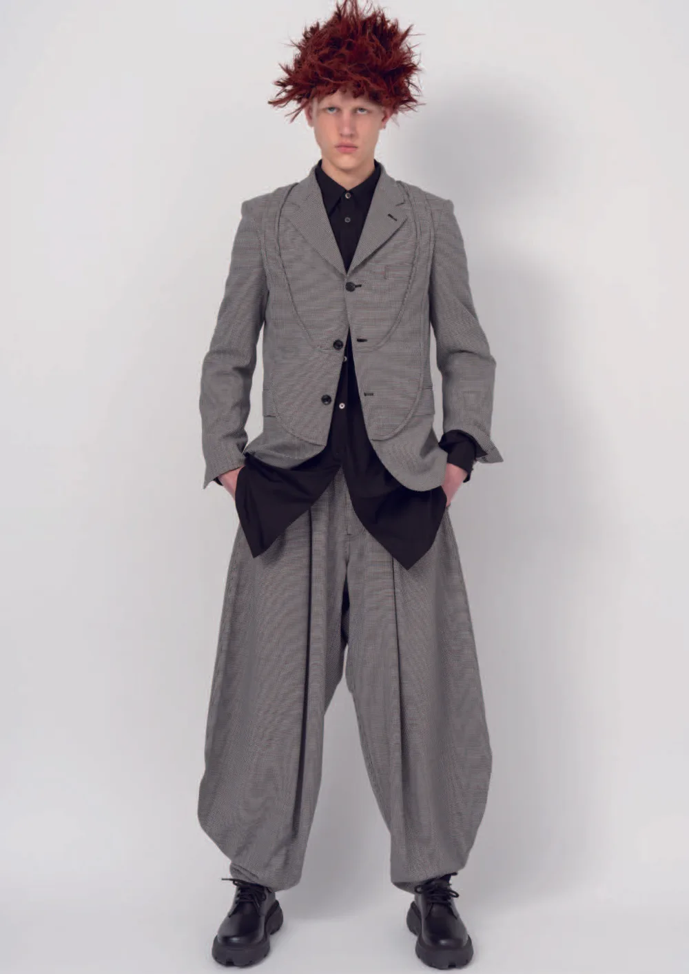 ブラックコムデギャルソン 2026年秋冬 LOOK 6