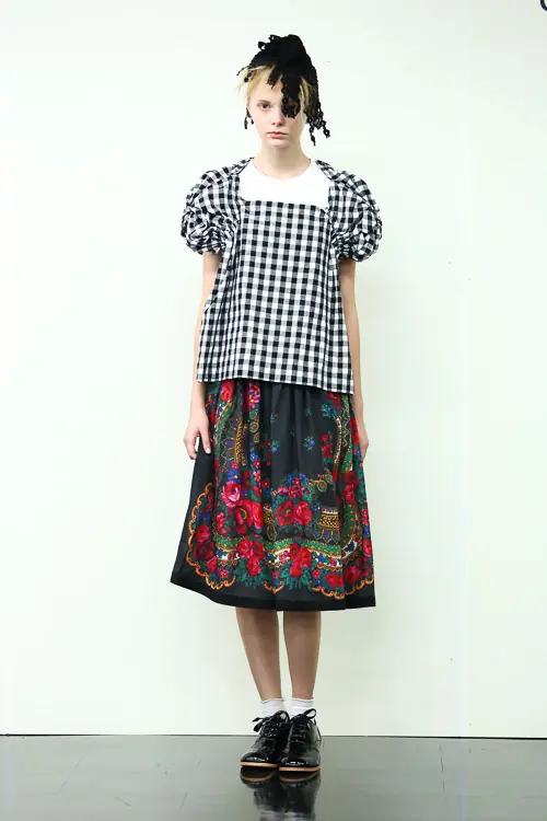 トリコ・コムデギャルソン 2014年春夏 LOOK 5