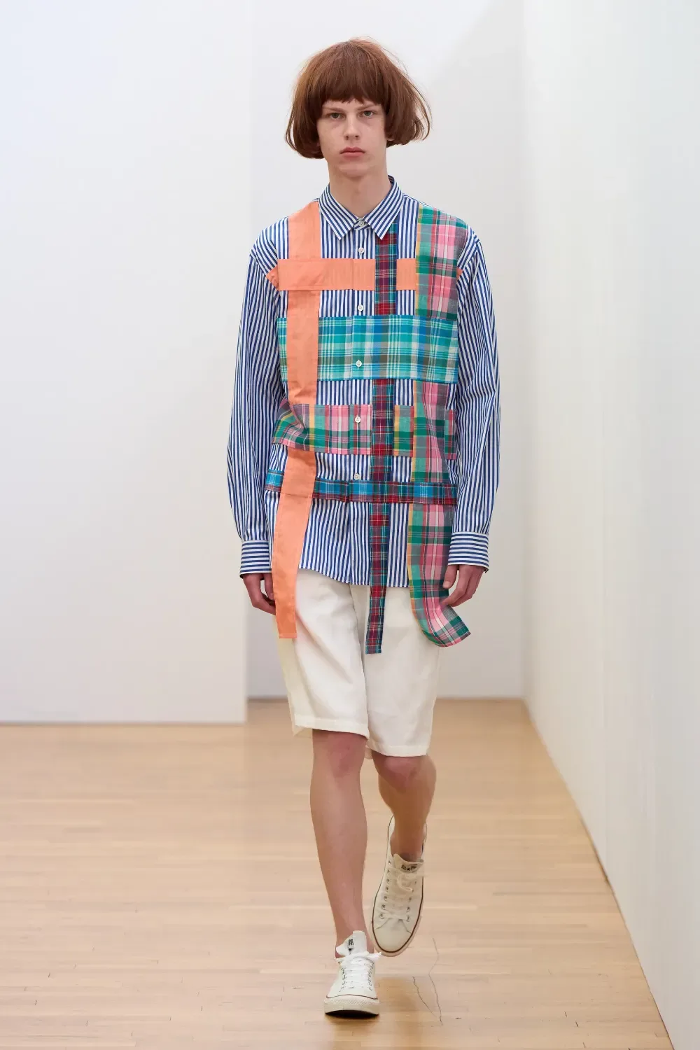 コムデギャルソンシャツ 2025年春夏 LOOK 5