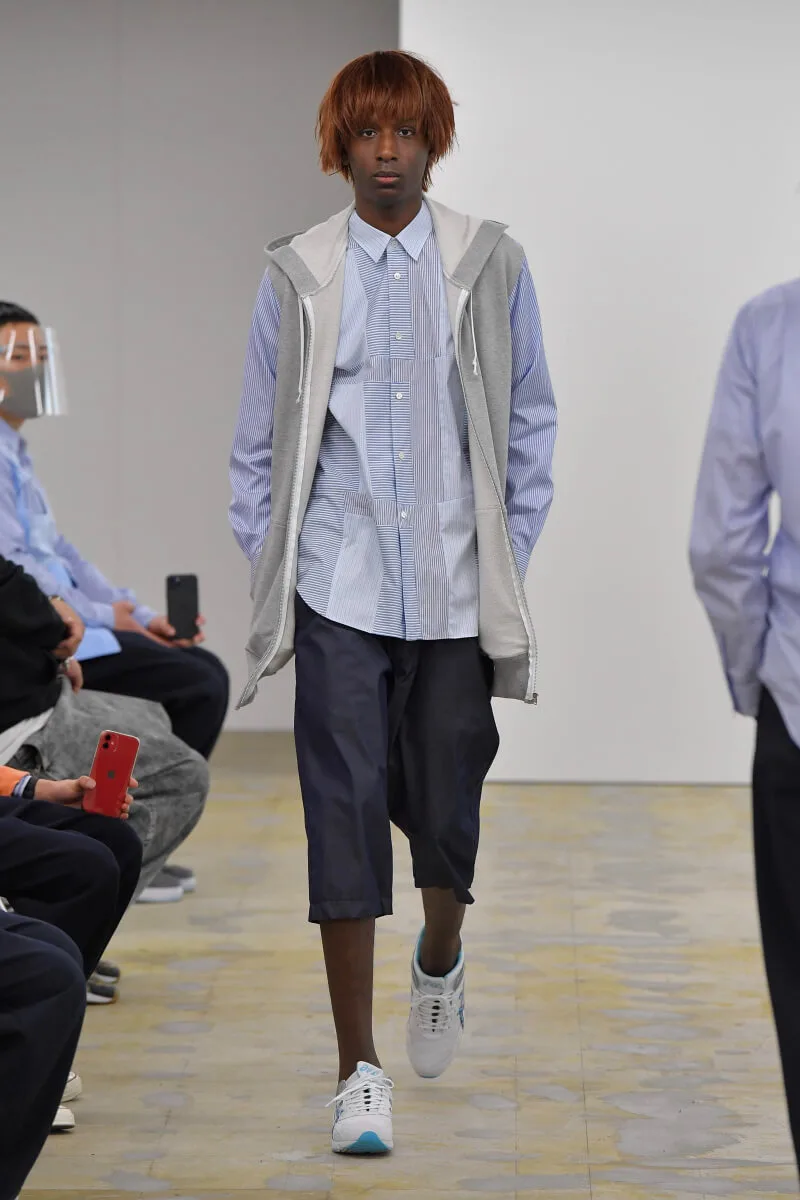 コムデギャルソンシャツ 2021年秋冬 LOOK 29