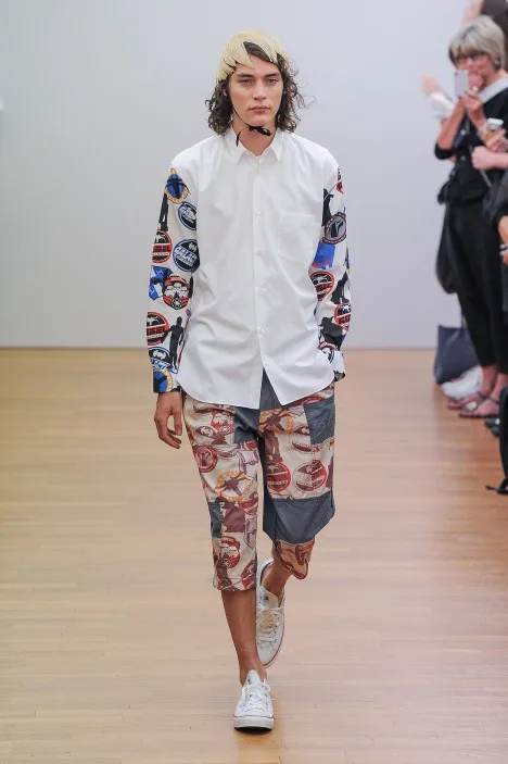 コムデギャルソンシャツ 2013春夏 LOOK 13