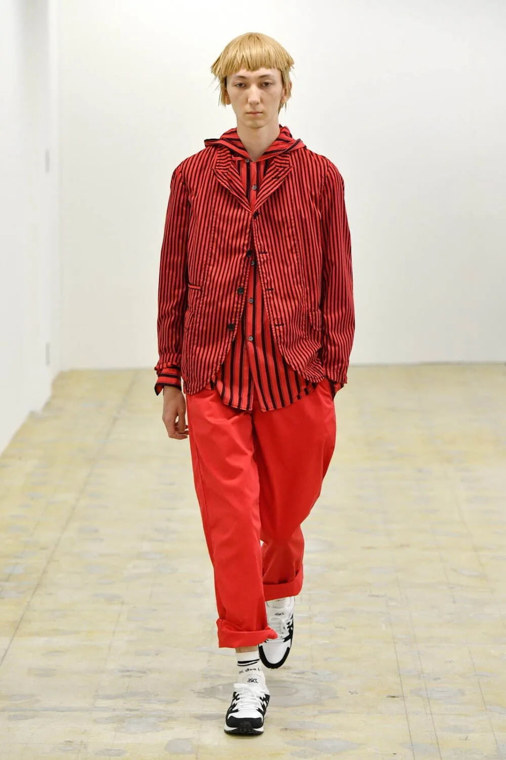 コムデギャルソンシャツ 2022年春夏 LOOK 3