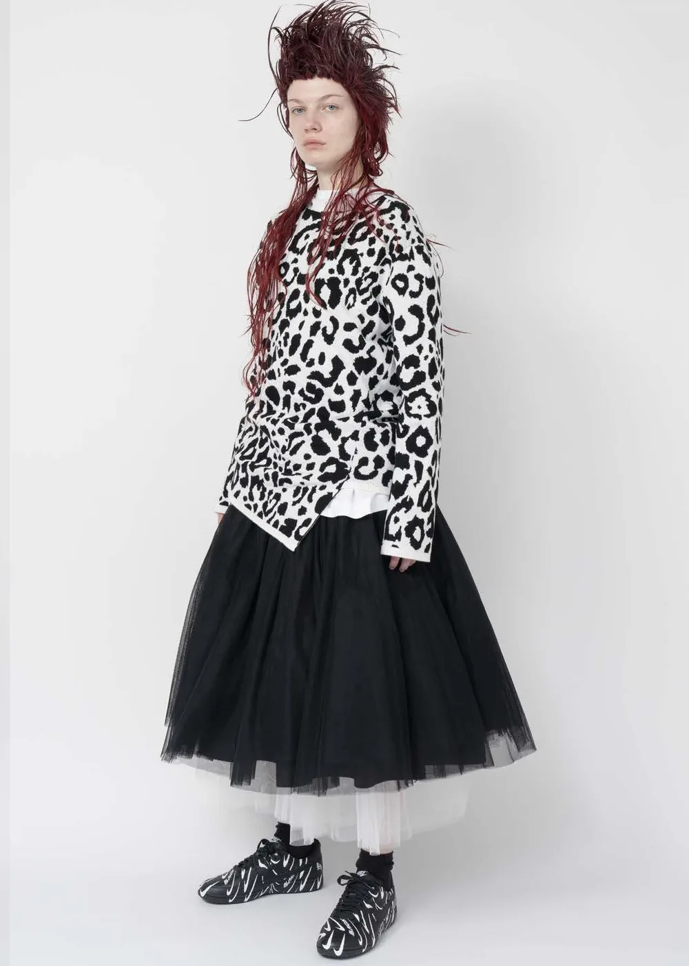 ブラックコムデギャルソン 2025年秋冬 LOOK 14