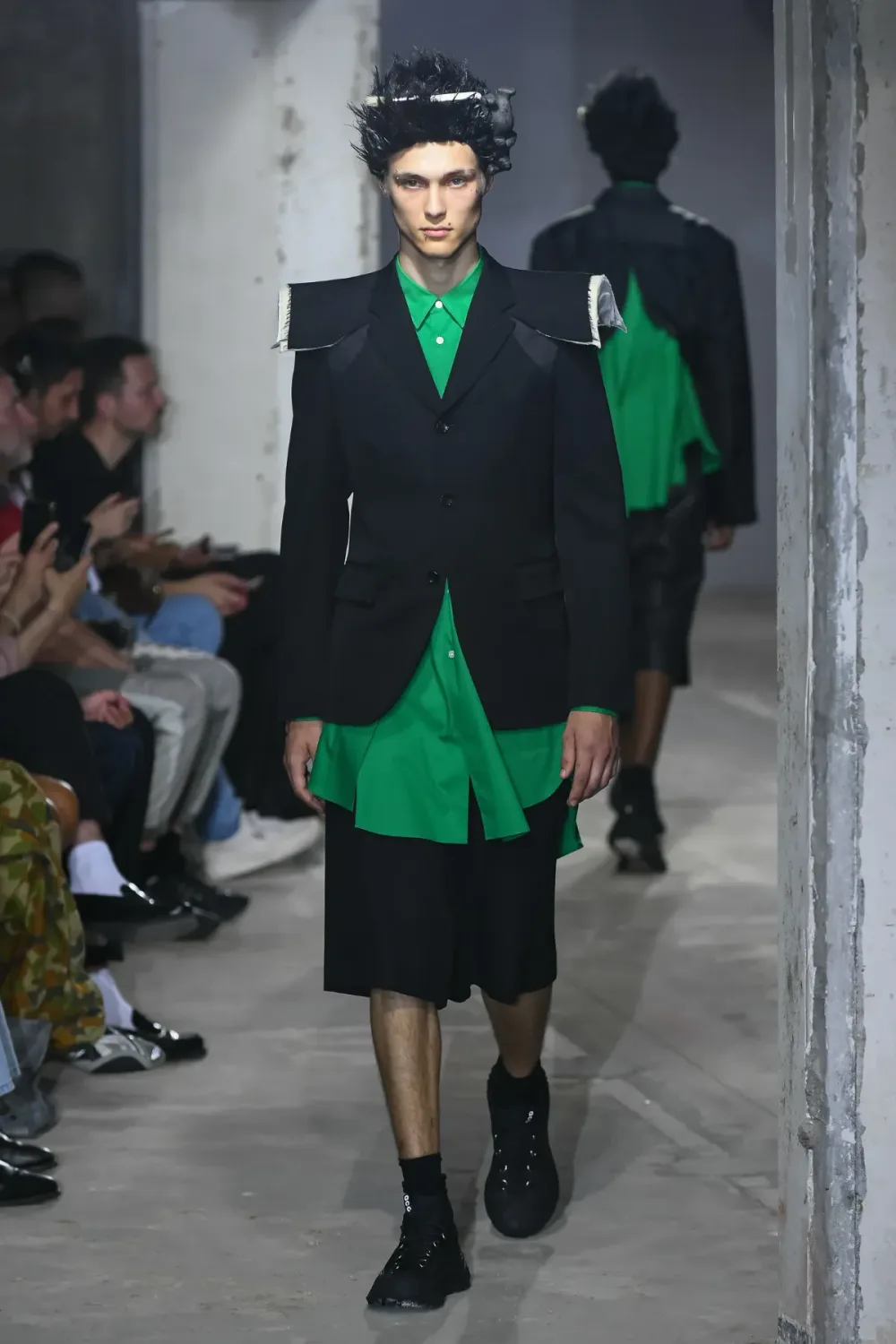 コムデギャルソンオムプリュス 2024年春夏 LOOK 17