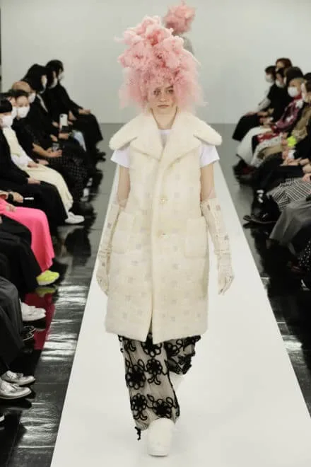 トリココムデギャルソン 2020秋冬 LOOK 3