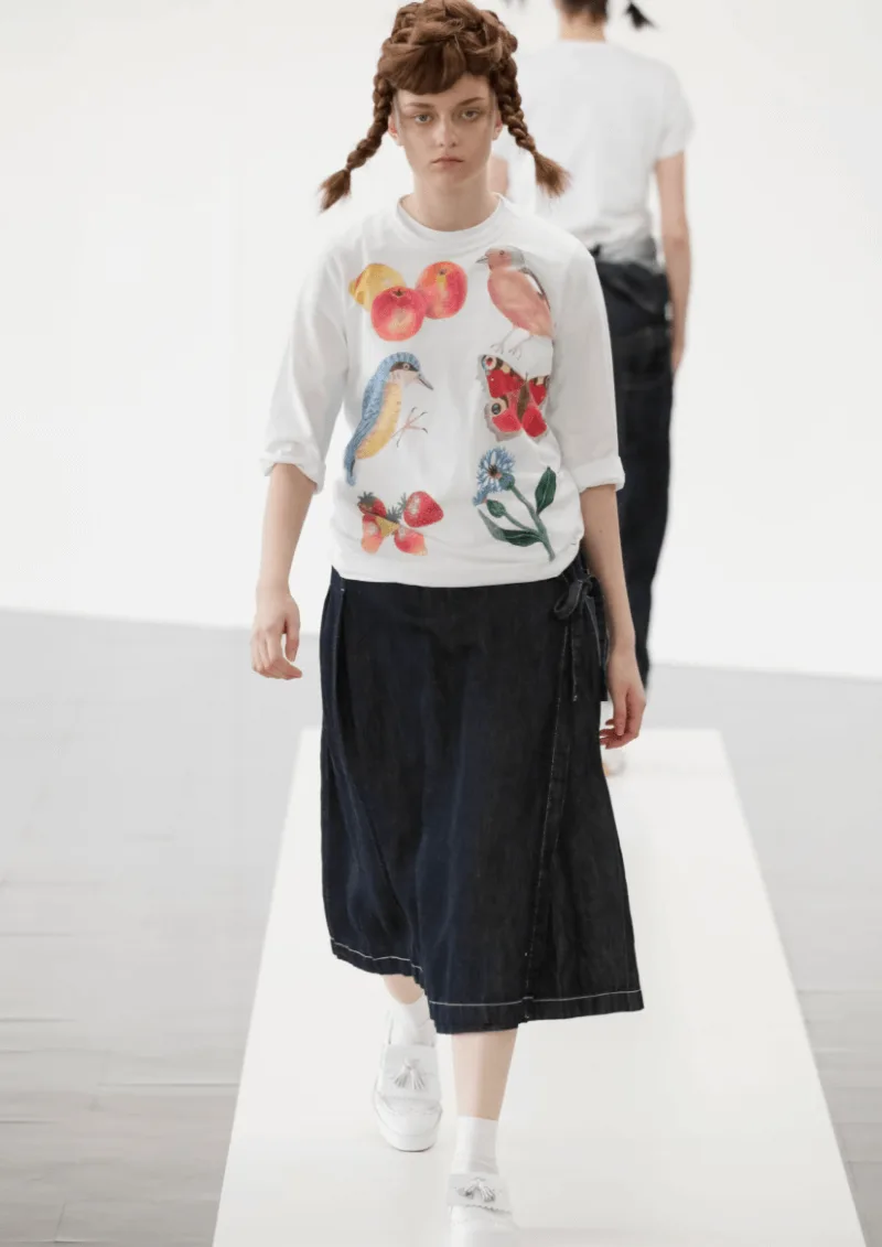 トリココムデギャルソン 2021春夏 LOOK 34