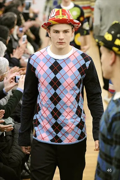 コムデギャルソンシャツ 2013秋冬 LOOK 46