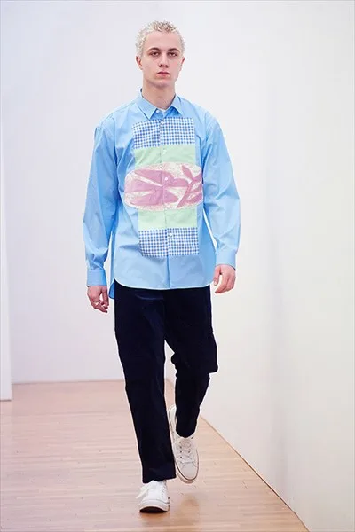 コムデギャルソンシャツ 2017秋冬 LOOK 17