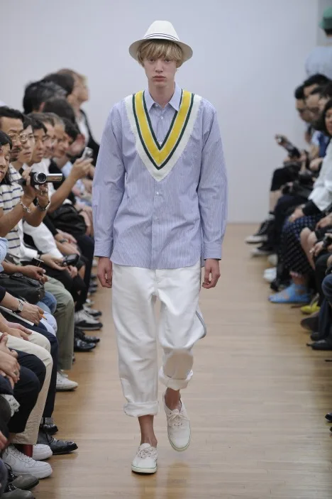 コムデギャルソンシャツ 2010春夏 LOOK 22