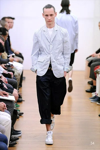 コムデギャルソンシャツ 2014春夏 LOOK 34
