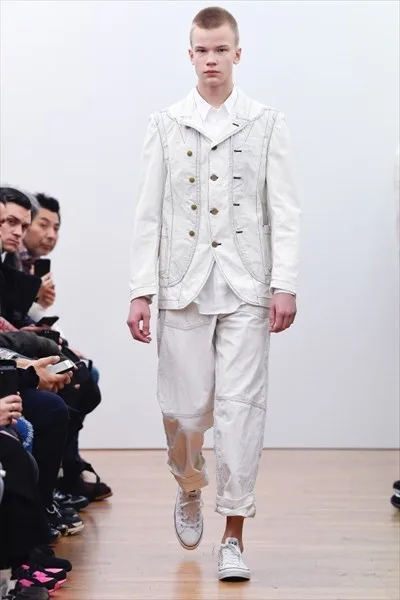 コムデギャルソンシャツ 2018秋冬 LOOK 21