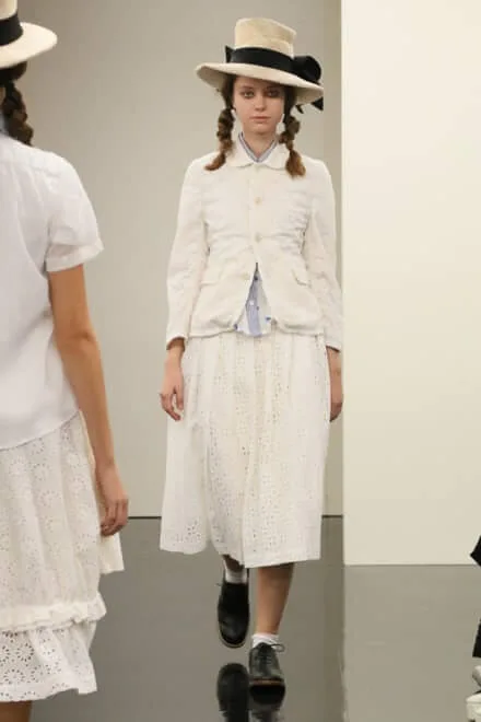 トリココムデギャルソン 2016春夏 LOOK 34