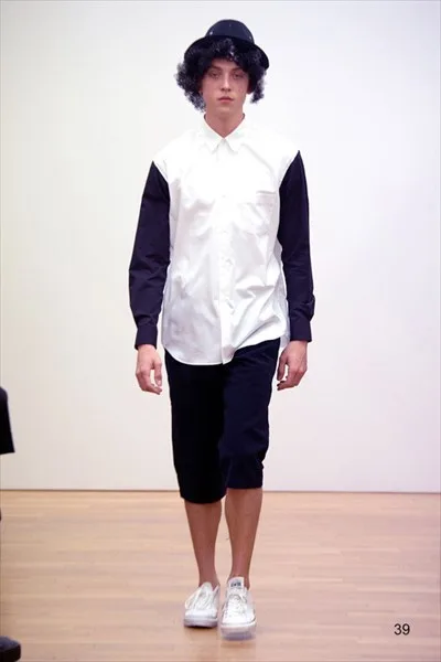コムデギャルソンシャツ 2016春夏 LOOK 39