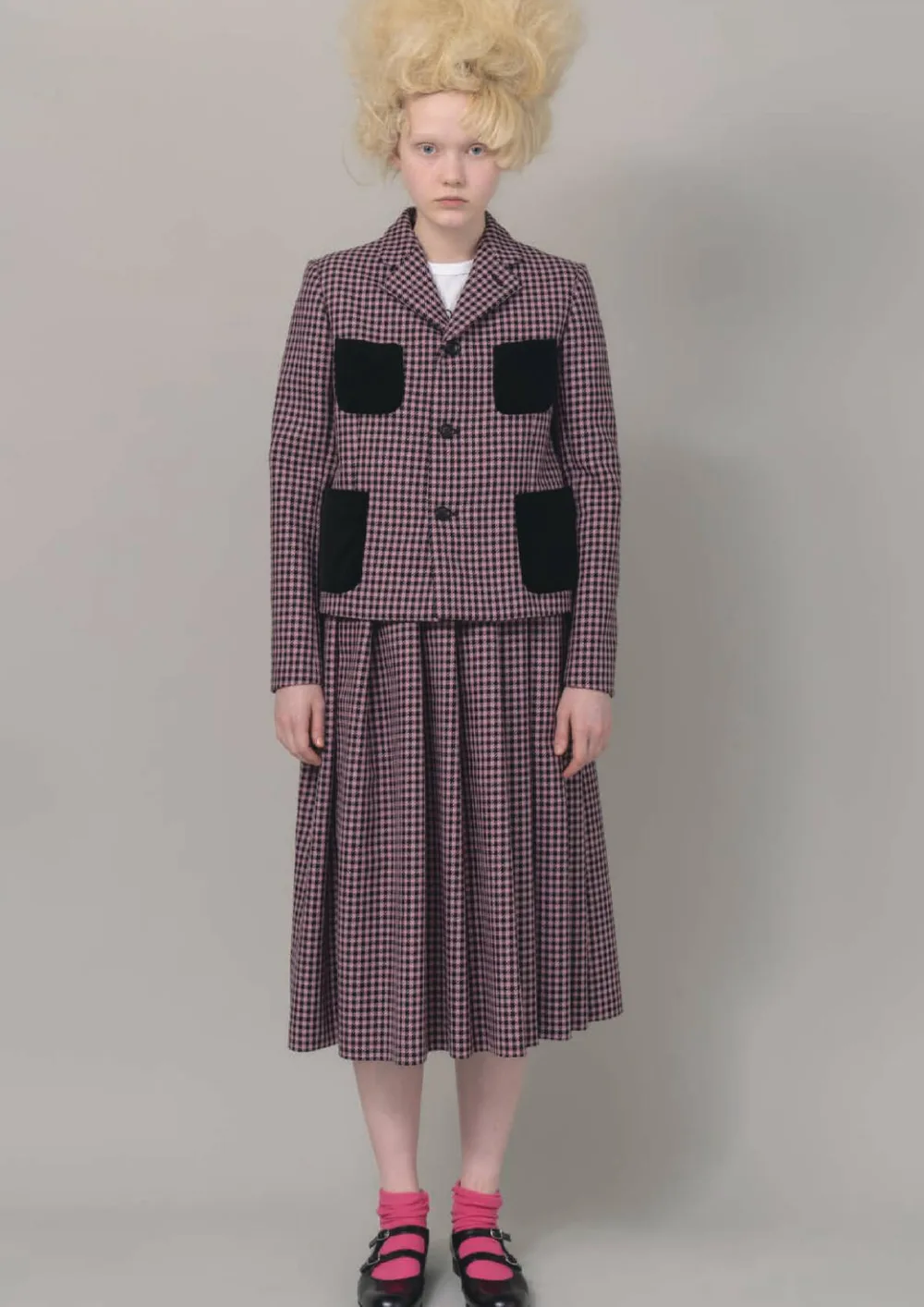 コムデギャルソンガール 2021年秋冬 LOOK 20