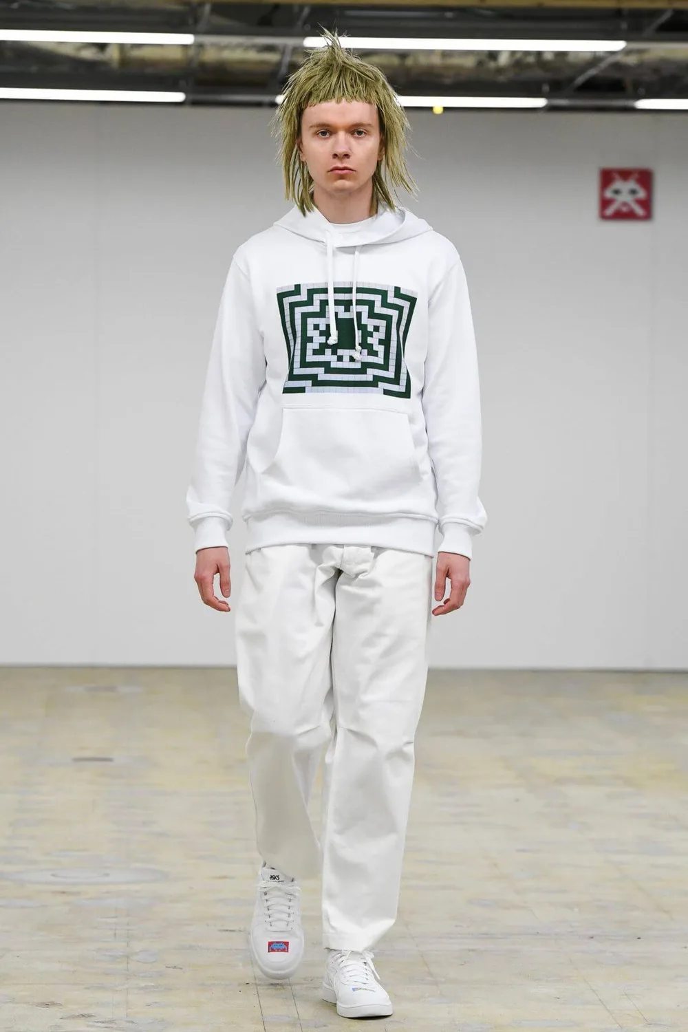 コムデギャルソンシャツ 2022年秋冬 LOOK 14