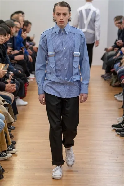 コムデギャルソンシャツ 2019秋冬 LOOK 35