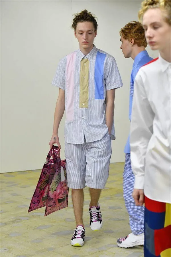 コムデギャルソンシャツ 2021春夏 LOOK 30